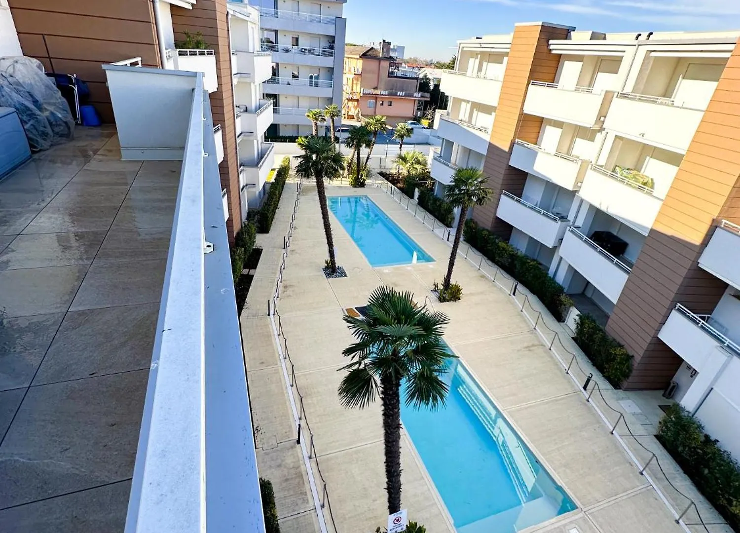 Piscina, Vicno Al Mare - Le Palme Apartment Lido di Jesolo 0*,